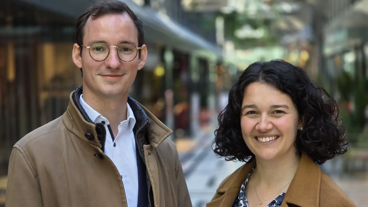 Clara Wellhäußer und Jan-Lukas Schmitt