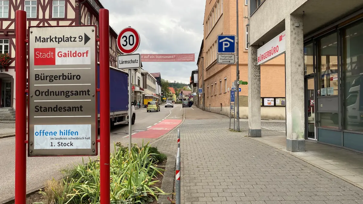 Bürgerbüro Gaildorf, Marktplatz 9
