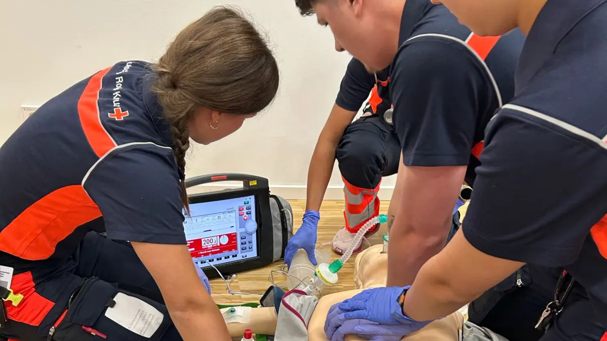 Woche der Wiederbelebung, Training für niedergelassene Ärzte am Alb-Fils-Klinikum