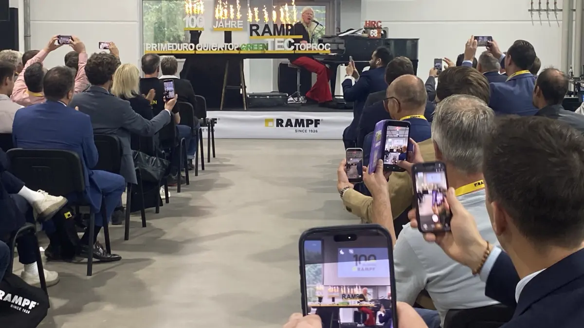 100 Jahre Rampf in Allmendingen Festakt Feier Formenbauer Rampf GmbH
