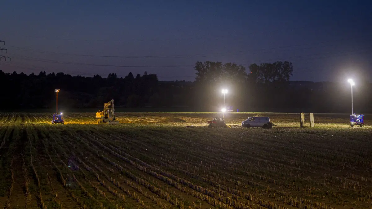 Pfuhler Ried - Drei weitere Blindgänger - werden entschärft / B 10 wird gesperrt
