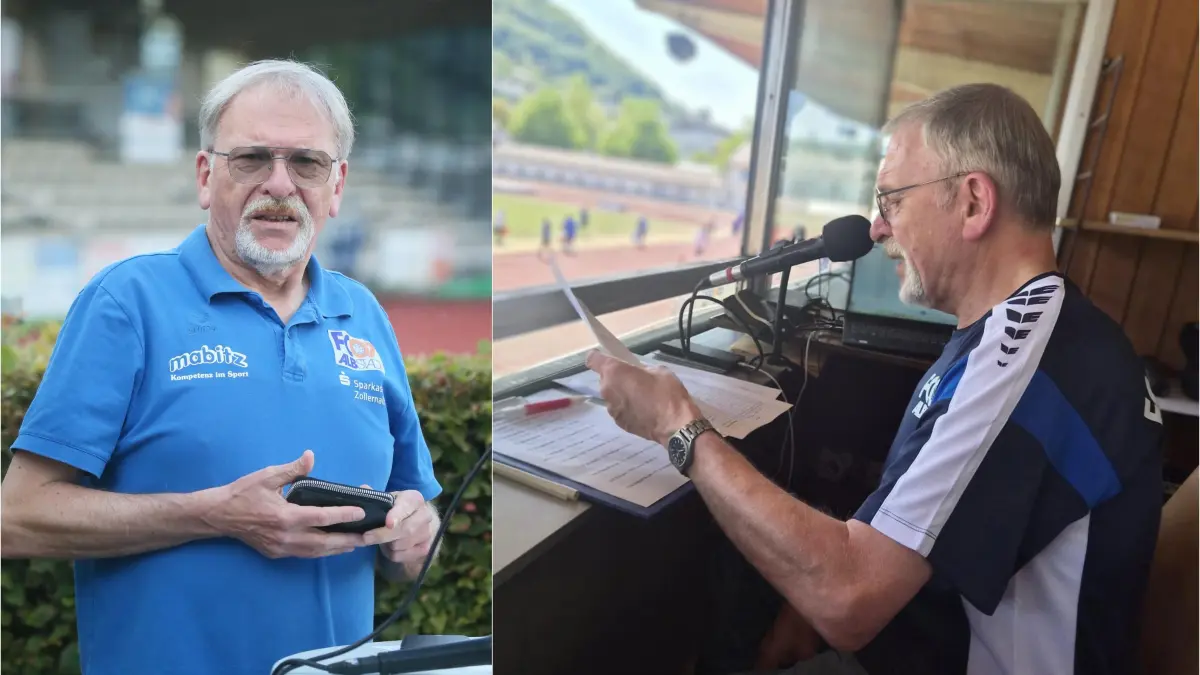 Seit 1979 ist Jürgen Estler dem Albstädter Fußball verbunden. Der 72-Jährige war Funktionär, Organisator und ist bis heute Stadionsprecher beim FC 07 Albstadt.