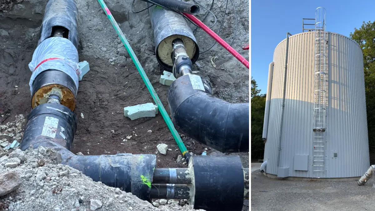 Dußlingen hat jetzt einen Pufferspeicher