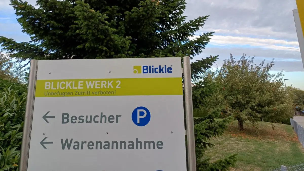 Das Grundstück für den Neubau an der Leidringer Straße stiftet die Firma Blickle.