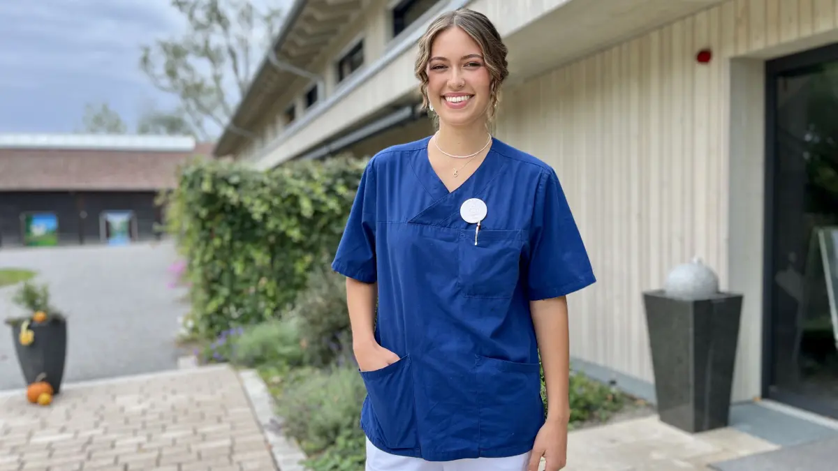Nila Lachenmayer hat ein Freiwilliges Soziales Jahr im Stationären Hospiz in Schwäbisch Hall absolviert.