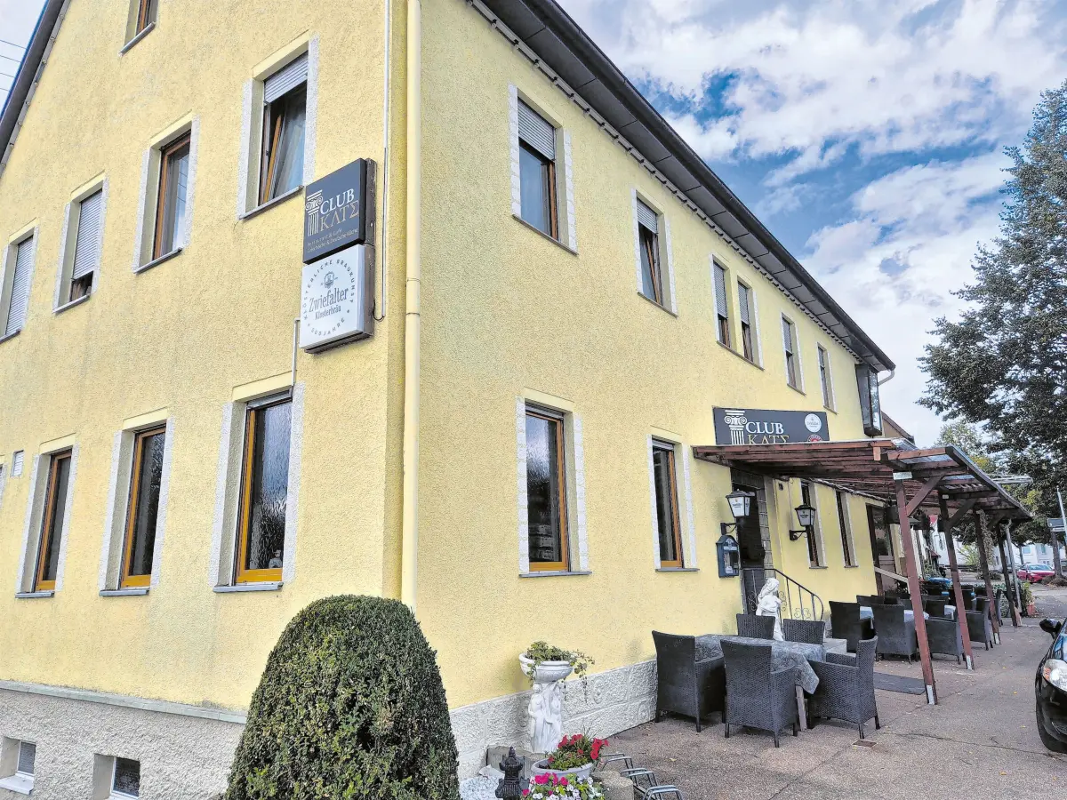 Das Restaurant und Café Club Kate bietet griechische und deutsche Küche.⇥Privatfoto