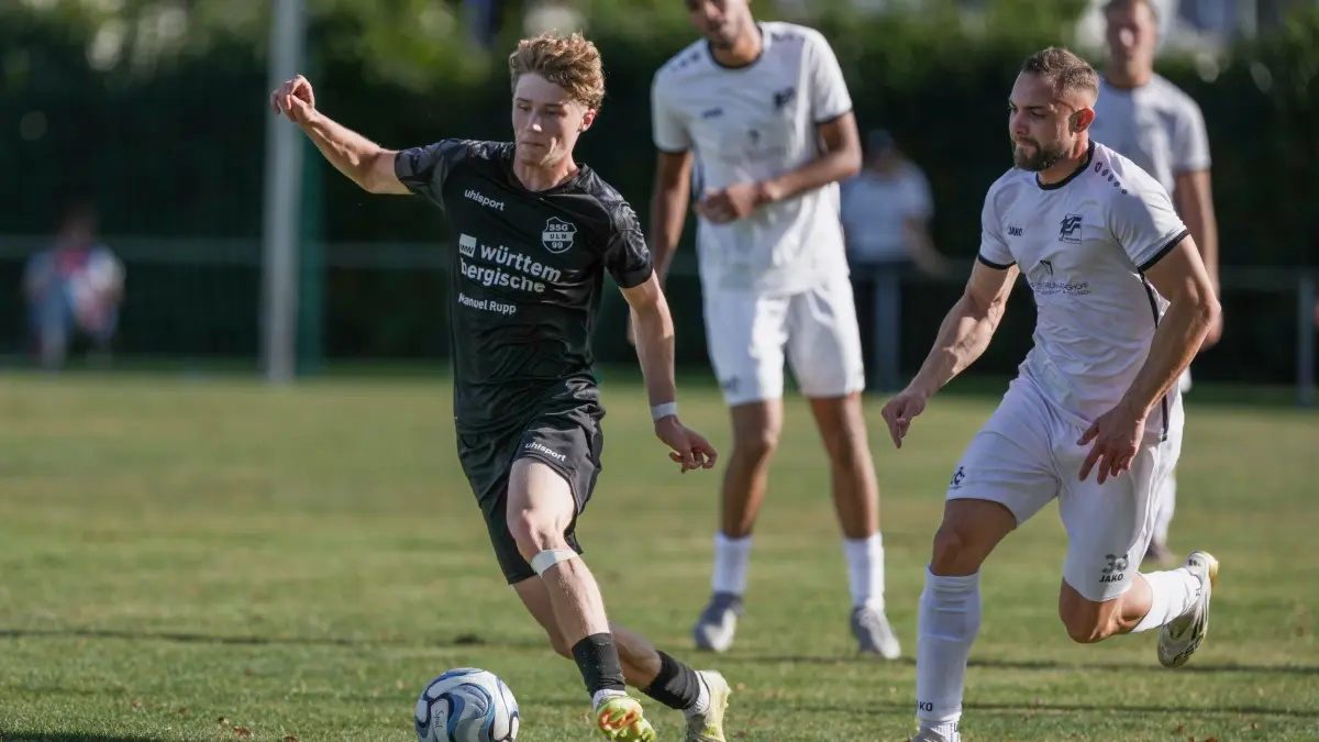 Fußball, Landesliga, TSV Neu-Ulm gegen SSG Ulm 99