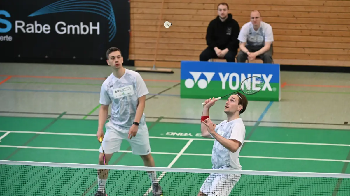 GER, SpVgg Moessingen vs. OSC Muenchen, Badminton, Spielzeit 2026/2027, 27.09.2026: Patrick Spahr (SpVgg. Moessingen)
GER, SpVgg Moessingen vs. OSC Muenchen, Badminton, Spielzeit 2026/2027, 27.09.2026
Foto: Eibner-Pressefoto/Nicolas Woern