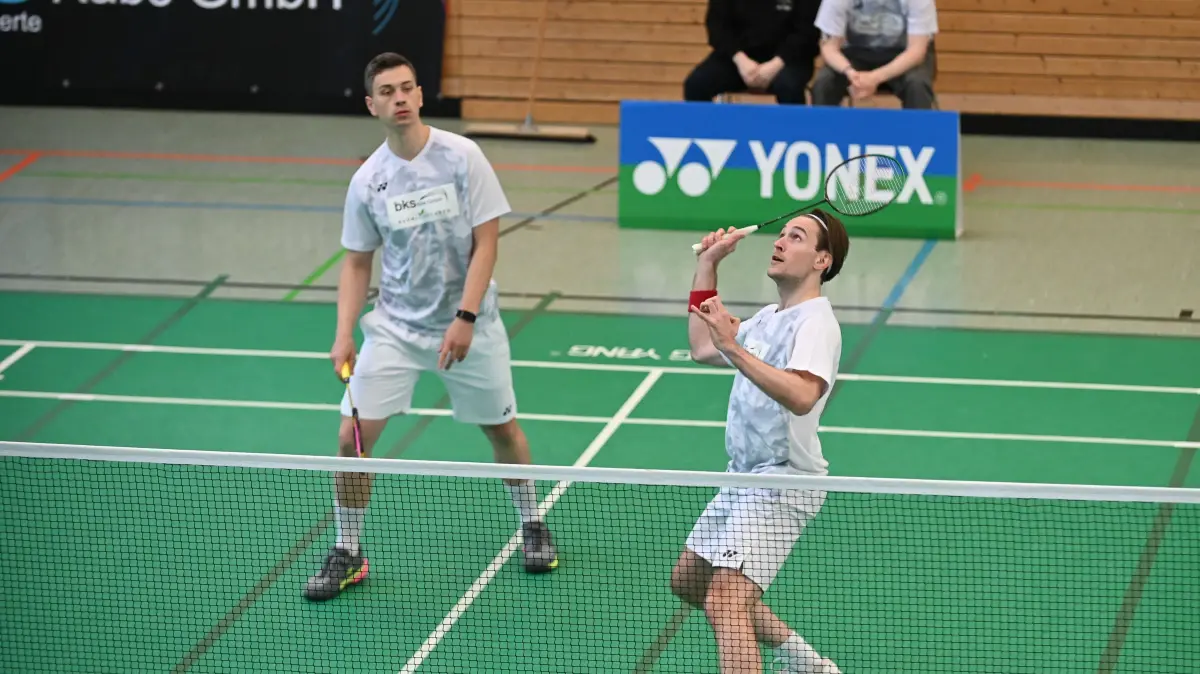 GER, SpVgg Moessingen vs. OSC Muenchen, Badminton, Spielzeit 2026/2027, 27.09.2026: Patrick Spahr (SpVgg. Moessingen)
GER, SpVgg Moessingen vs. OSC Muenchen, Badminton, Spielzeit 2026/2027, 27.09.2026
Foto: Eibner-Pressefoto/Nicolas Woern