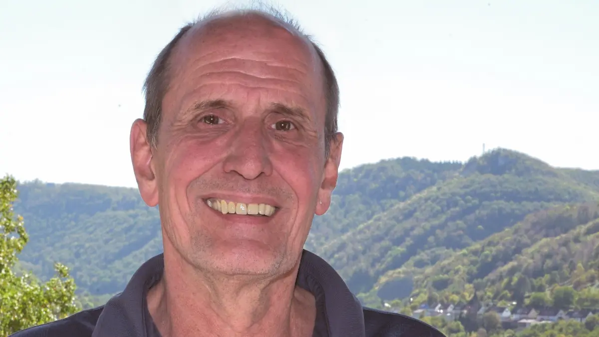 Frank Trudel (61) geht als ältester Kandidat und im Ort gut vernetzter Vereismensch ins Rennen um den Chefsessel im Rathaus.