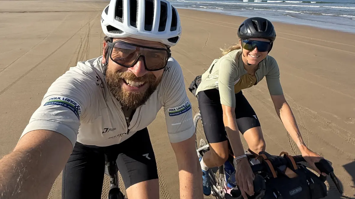 Jonas Deichmann und Josefine Rutkowski waren vier Monate lang ununterbrochen rund um Europa mit dem Rad unterwegs.