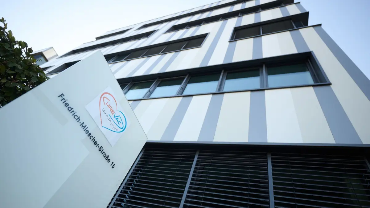 Curevac in Tübingen: Blick auf den Curevac-Standort der Biontech Group. (zu dpa: «Biontech schließt Tübinger Werk – Palmer: Jobs erhalten»)