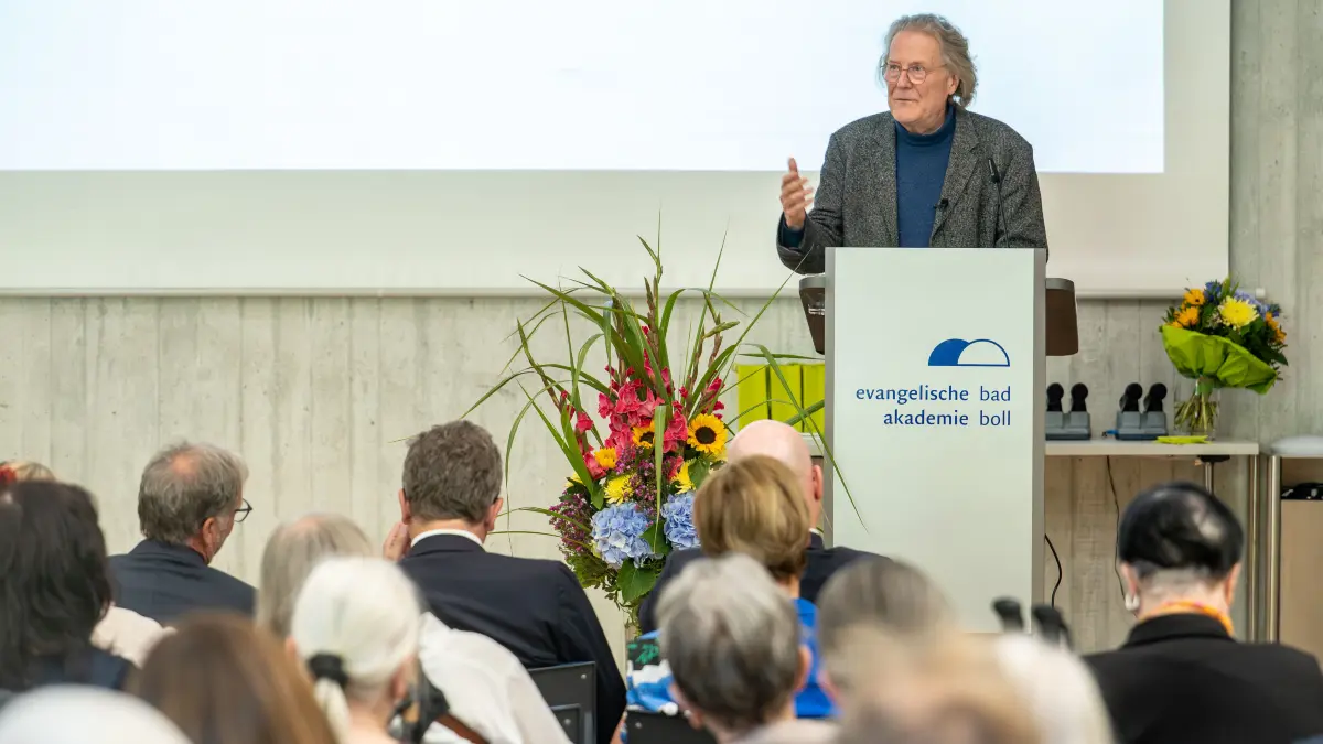 Akademie Bad Boll, Ev. Tagungsstätte: „Bewahrung der Humanität in digitalen Zeiten“ – Prof. Dr. Joachim Bauer als Festredner