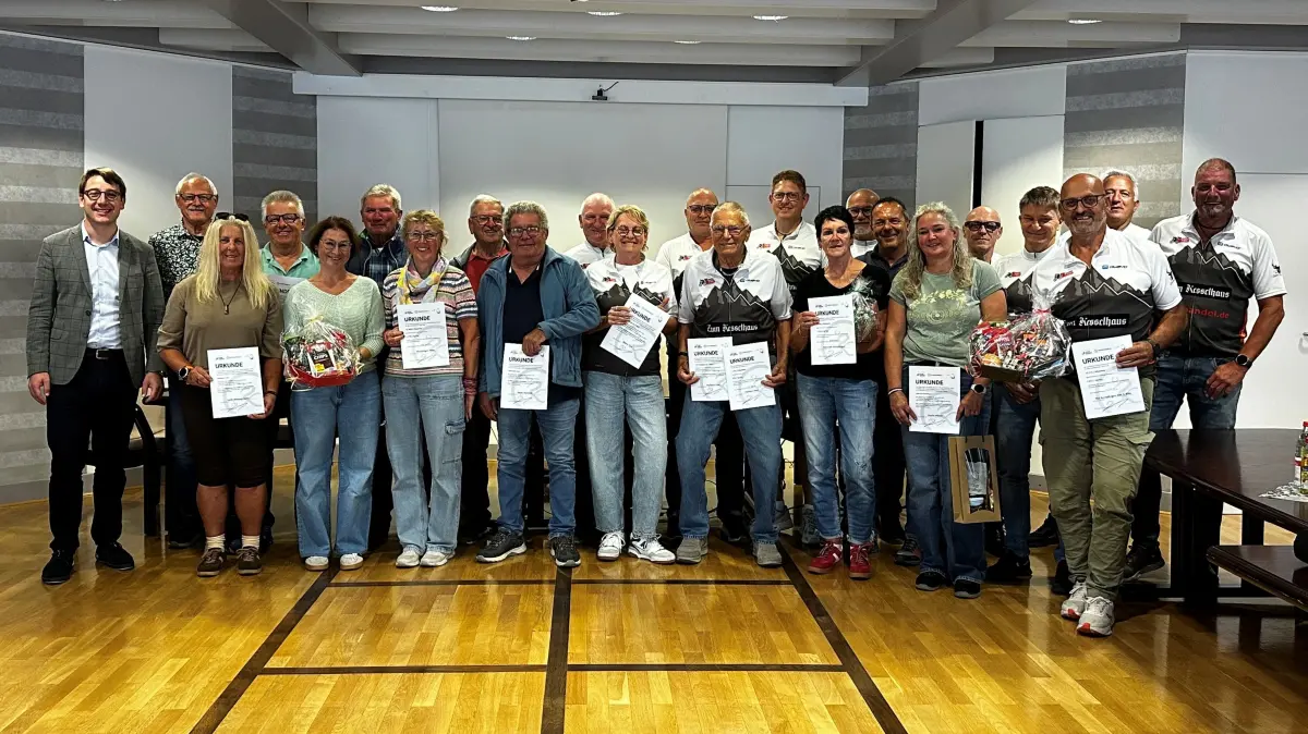 Burladingen Stadtradeln Siegerehrung