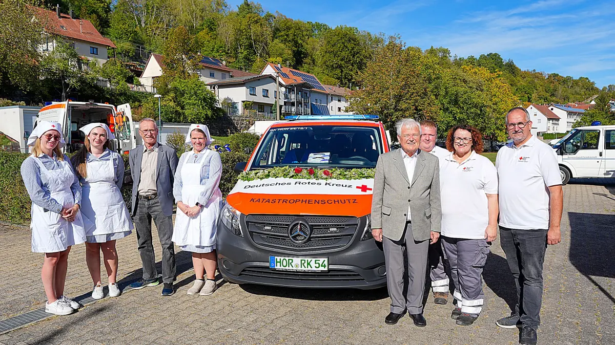 Beim Talheimer DRK hatte man am Samstag viel Grund zur Freude.