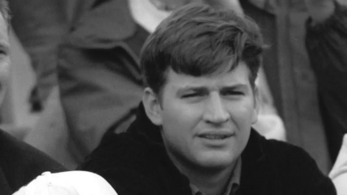 Michael Graf im Jahr 2000 bei einem Spiel seiner Schwester Steffi Graf.
