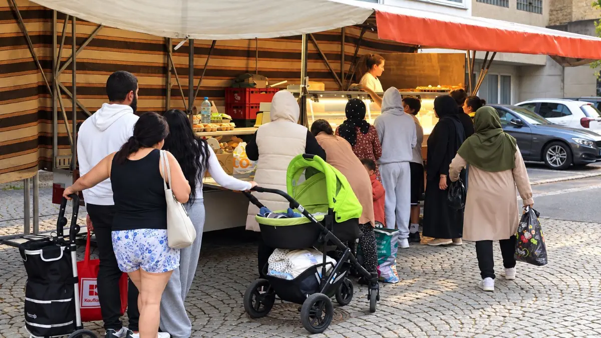 Beim 20er-Markt am Unteren Markt in Horb werden die Lebensmittel familiengenau rationiert.