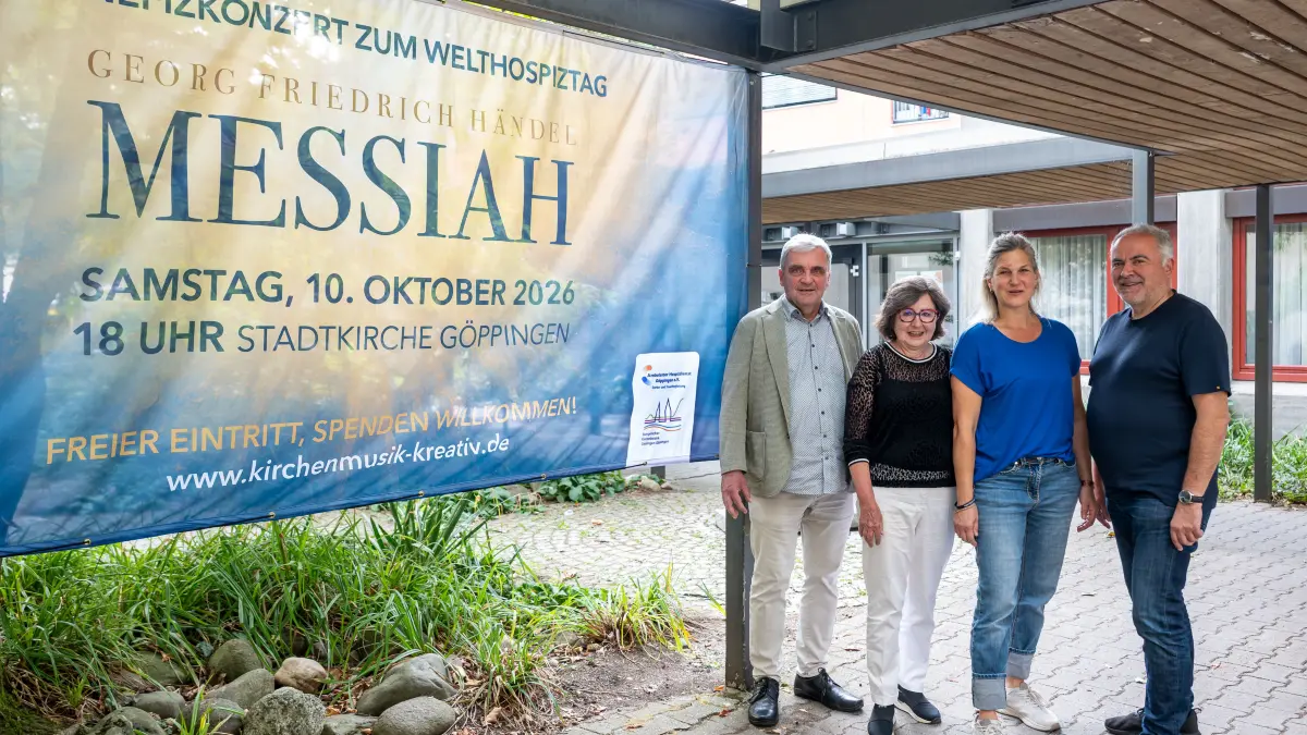 Gespräch mit Tilman Schühle und Gerald Buß, Vorsitzender Ambulanter Hospizdienst Hospiztag Benefizkonzert