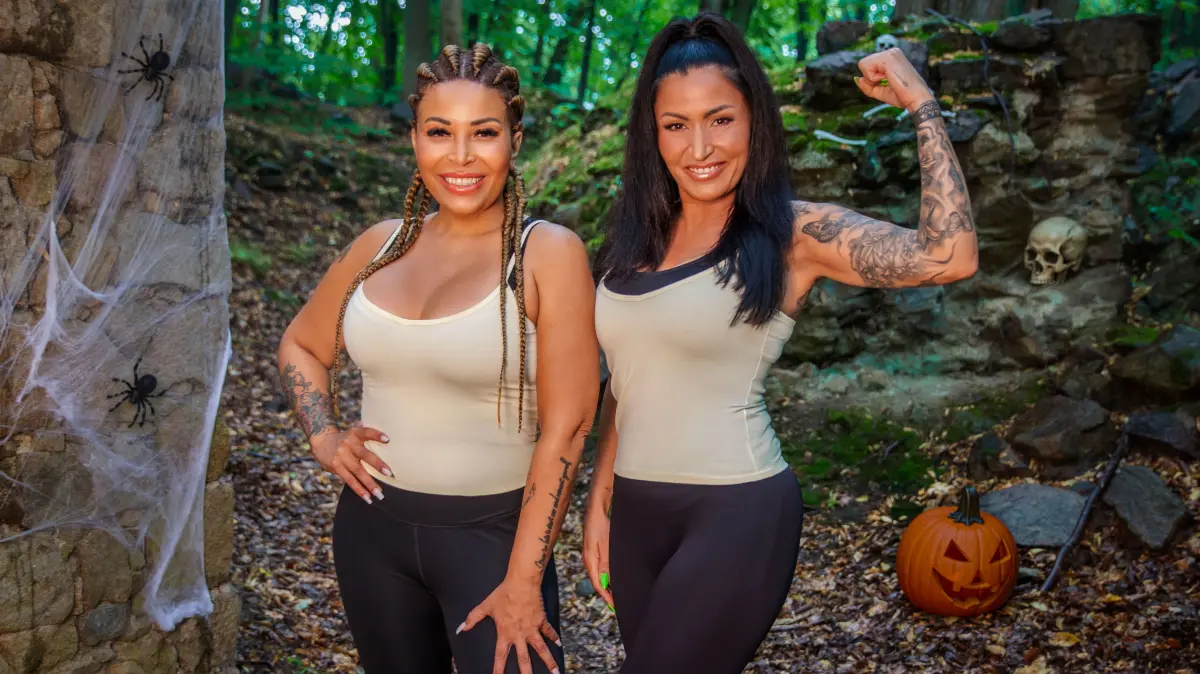 Patricia und Jasmin