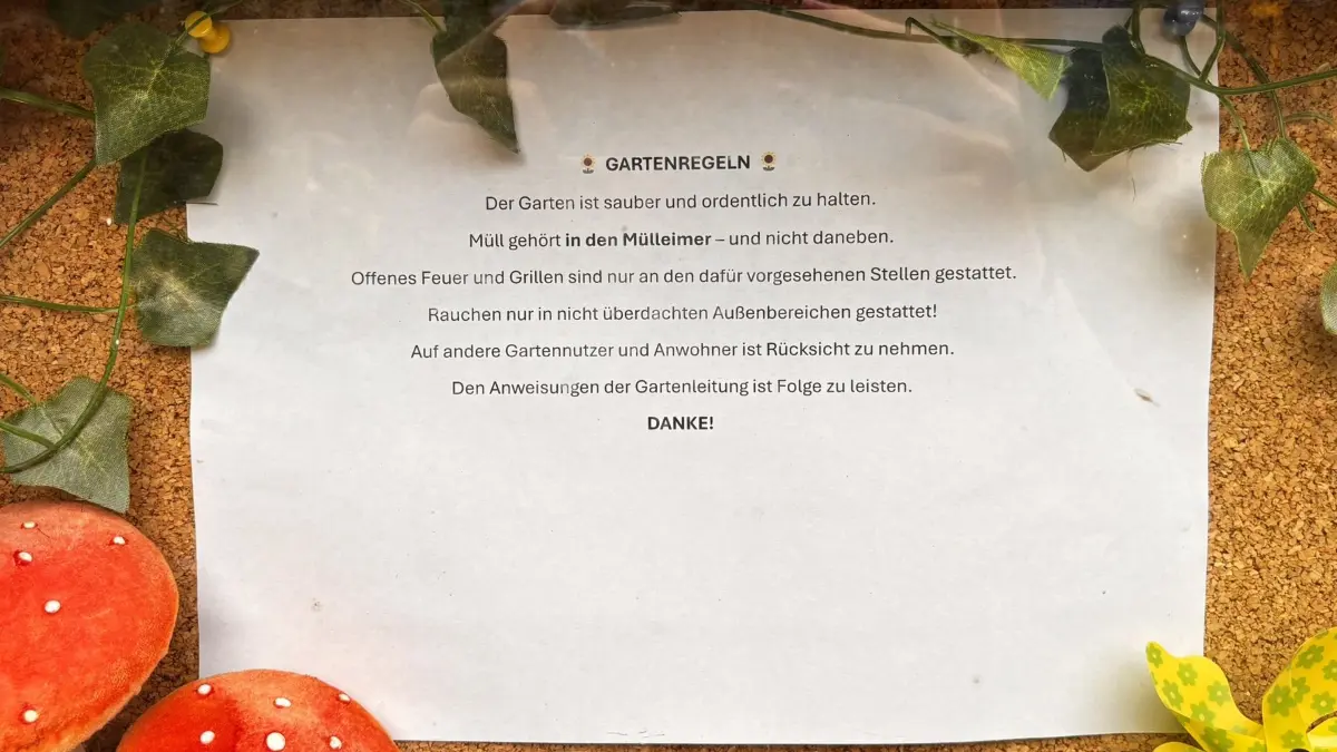 Die garten-Regeln für "Promi Big Brother" 2026.
