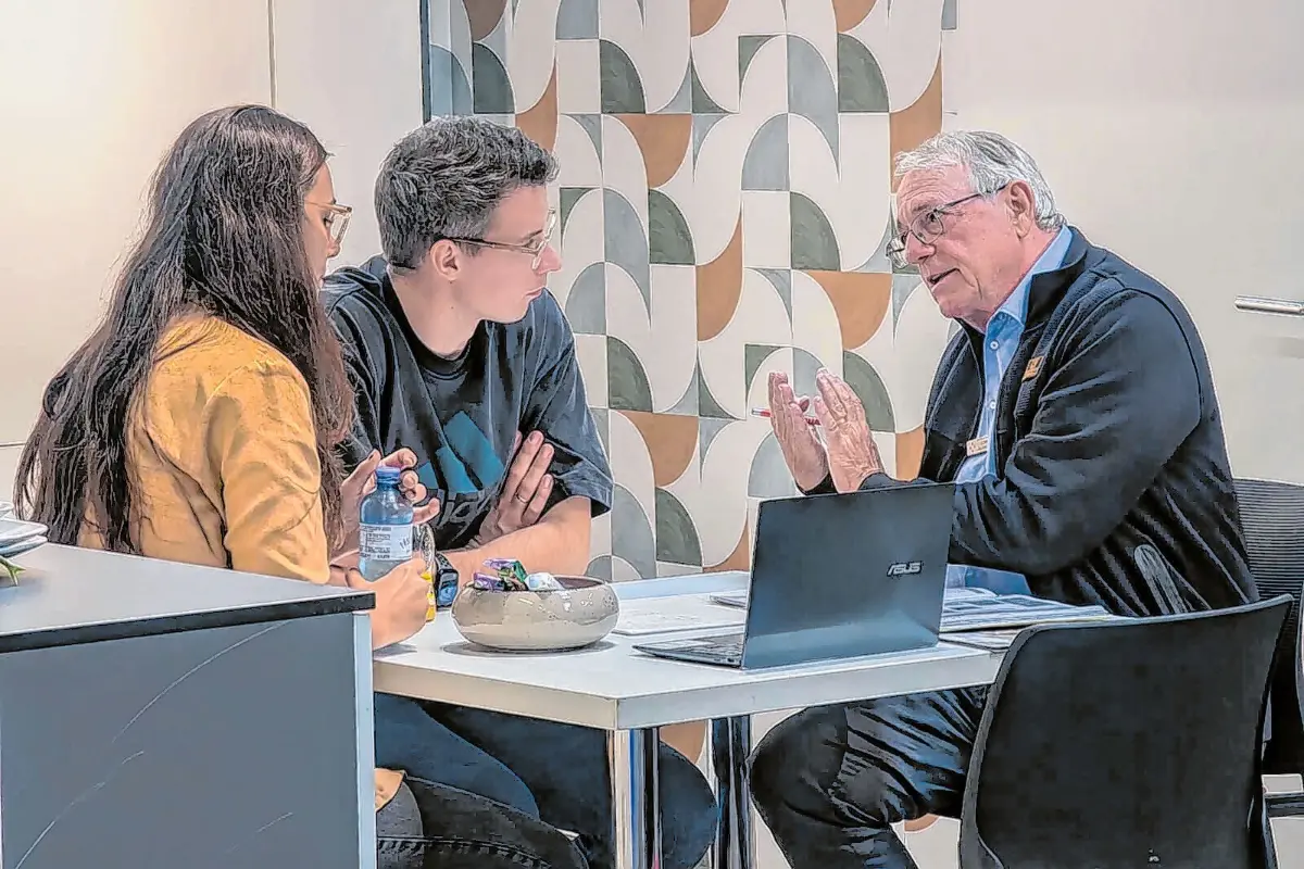 Die kompetente, freundliche Beratung der Aussteller macht die Baumesse zu einem ganz besonderen Highlight. ⇥Fotos: Baumesse Lingen