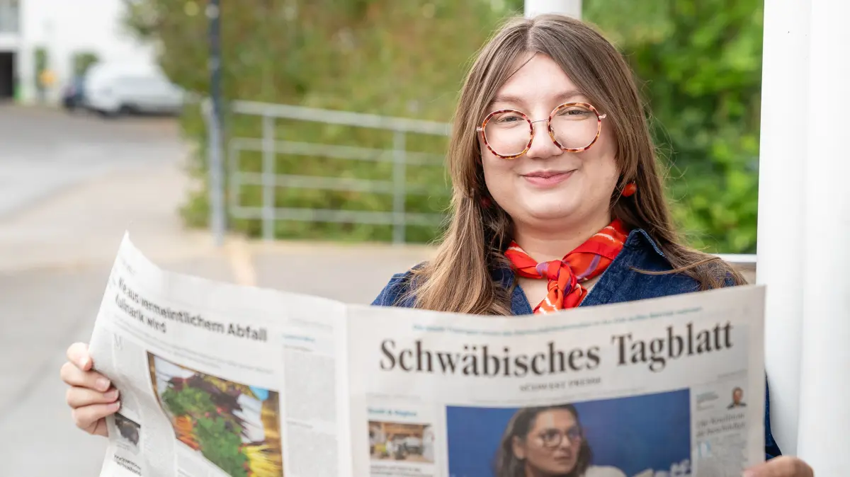 Lotta Bürker, neue Redakteurin in der Kreisredaktion des Schwäbischen Tagblatts