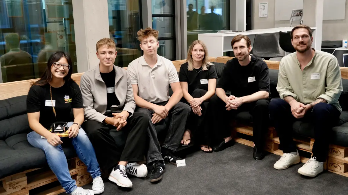 Konnten die Jury überzeugen (von links): Julika, Lee, Tobias Trick und Julius Bauke, Vera und Benjamin Stark sowie Kirill Onezhskiy