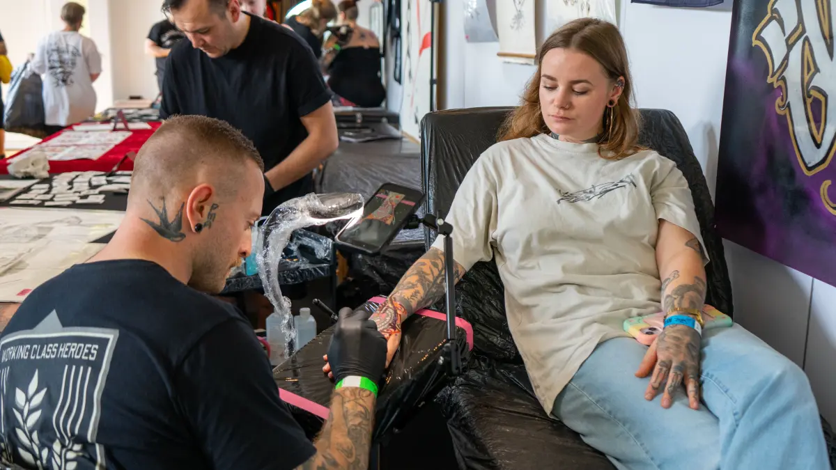 Tattoo convention in Tübingen: “Tattooing is simply art”