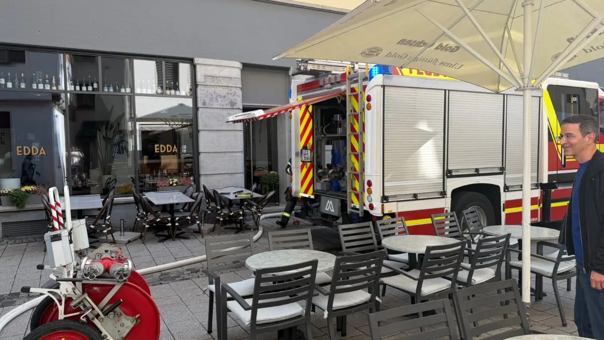 Brand in der Subway-Filiale in der Ulmer Platzgasse.
