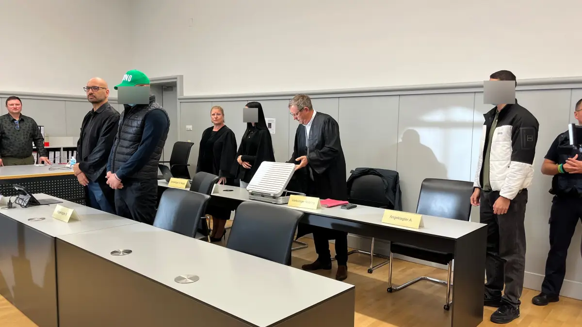 Drei mutmaßliche Wegwerfagenten wurden am Montag in Ulm verurteilt