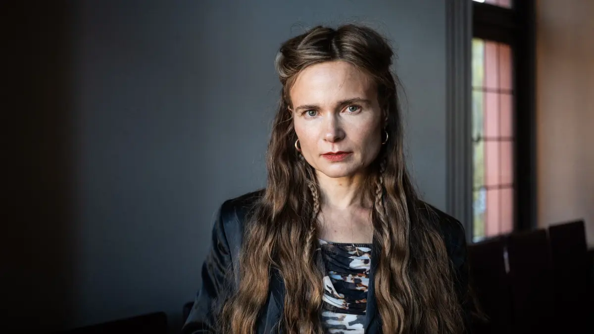 Verleihung Deutscher Buchpreis: 05.10.2026, Hessen, Frankfurt/M.: Porträt der Autorin Valeria Gordeev.
Die Auszeichnung für den besten deutschsprachigen Roman wird seit 2005 vom Börsenverein des Deutschen Buchhandels verliehen. Foto: Hannes P. Albert/dpa +++ dpa-Bildfunk +++
