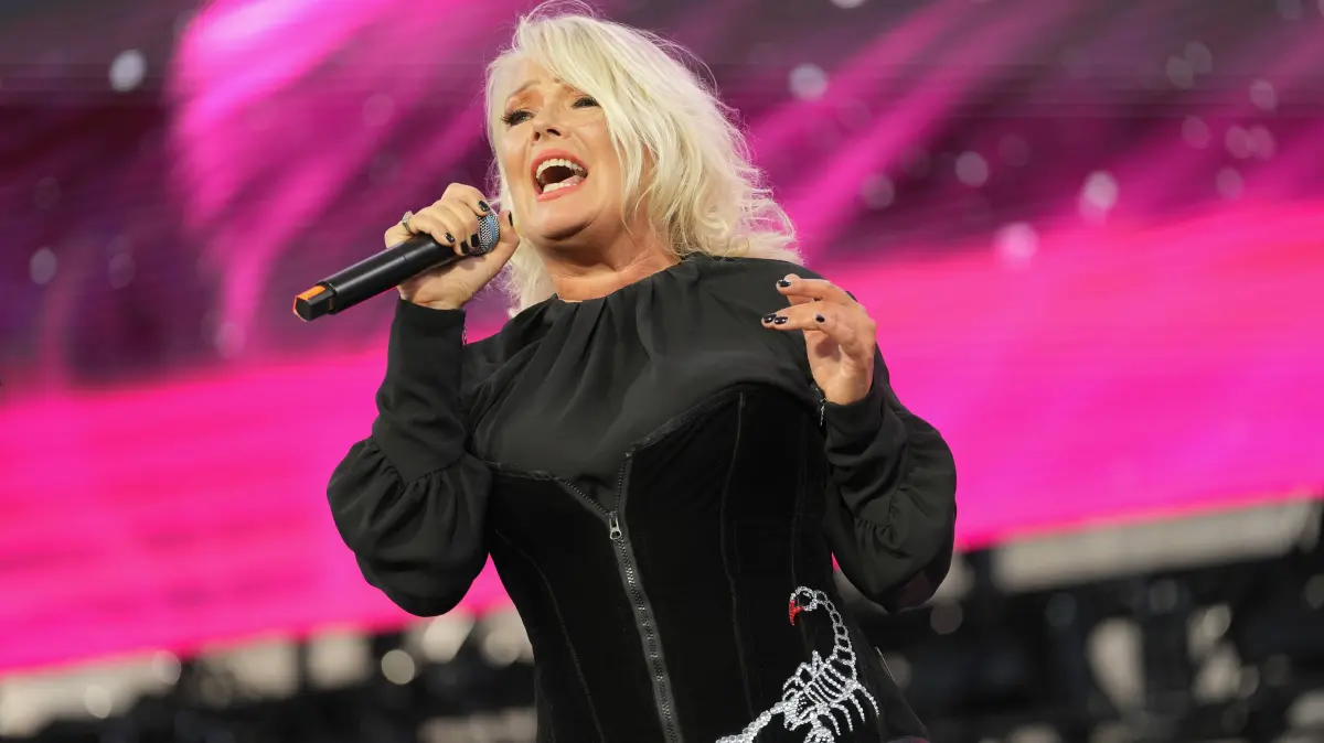 80ER LIVE Stadiontour 2026. Kim Wilde bei der 80ER LIVE Stadiontour 2026 am 08. August 2026 im Deutsche Bank Park in Frankfurt am Main. Frankfurt Deutsche Bank Park Hessen *** 80s LIVE Stadium Tour 2026: Kim Wilde at the 80s LIVE Stadium Tour 2026 on August 8, 2026, at Deutsche Bank Park in Frankfurt am Main, Frankfurt, Deutsche Bank Park, Hesse