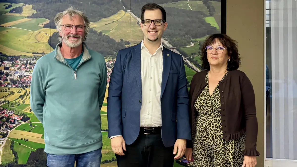 Lutz Herrberg, Florian King und Bettina Laudenbach