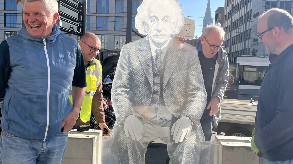 Albert EinsteinSelfie Point Ulm