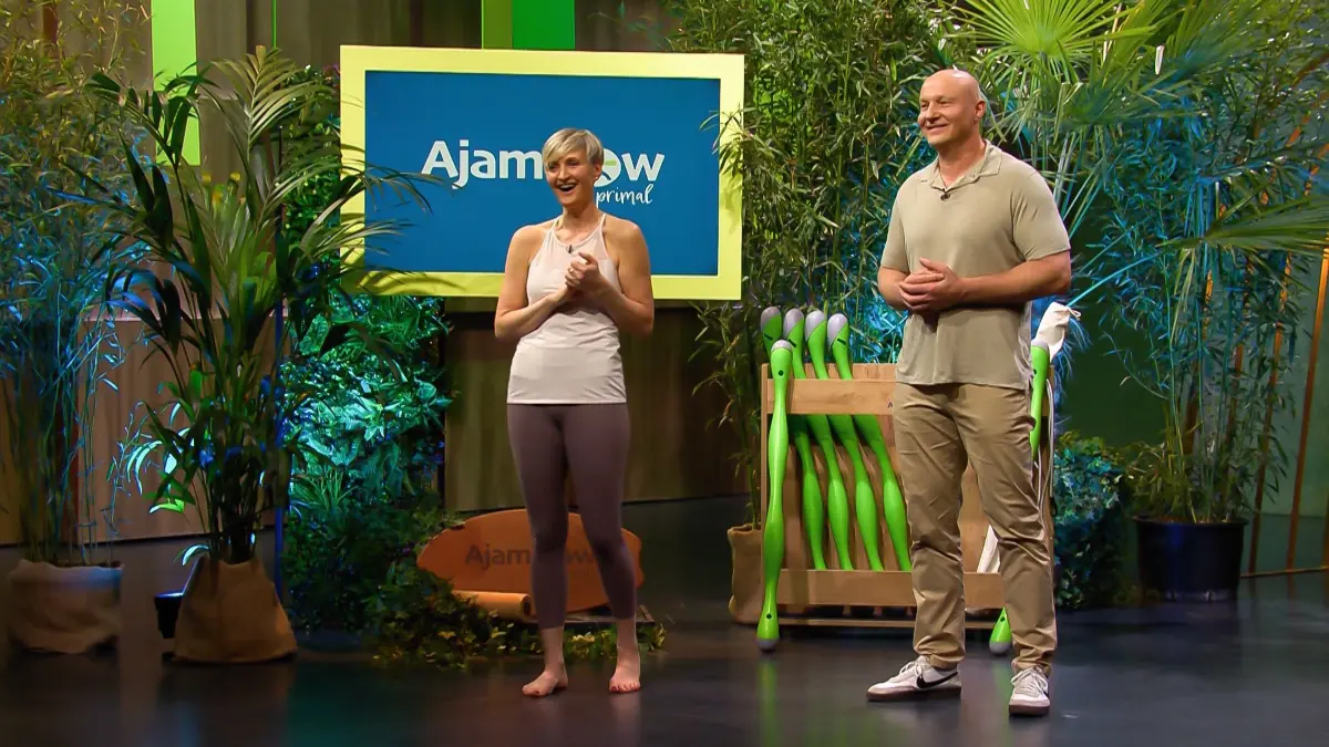 Susan Schmidt und Simon Werner, Gründer von Ajambow.