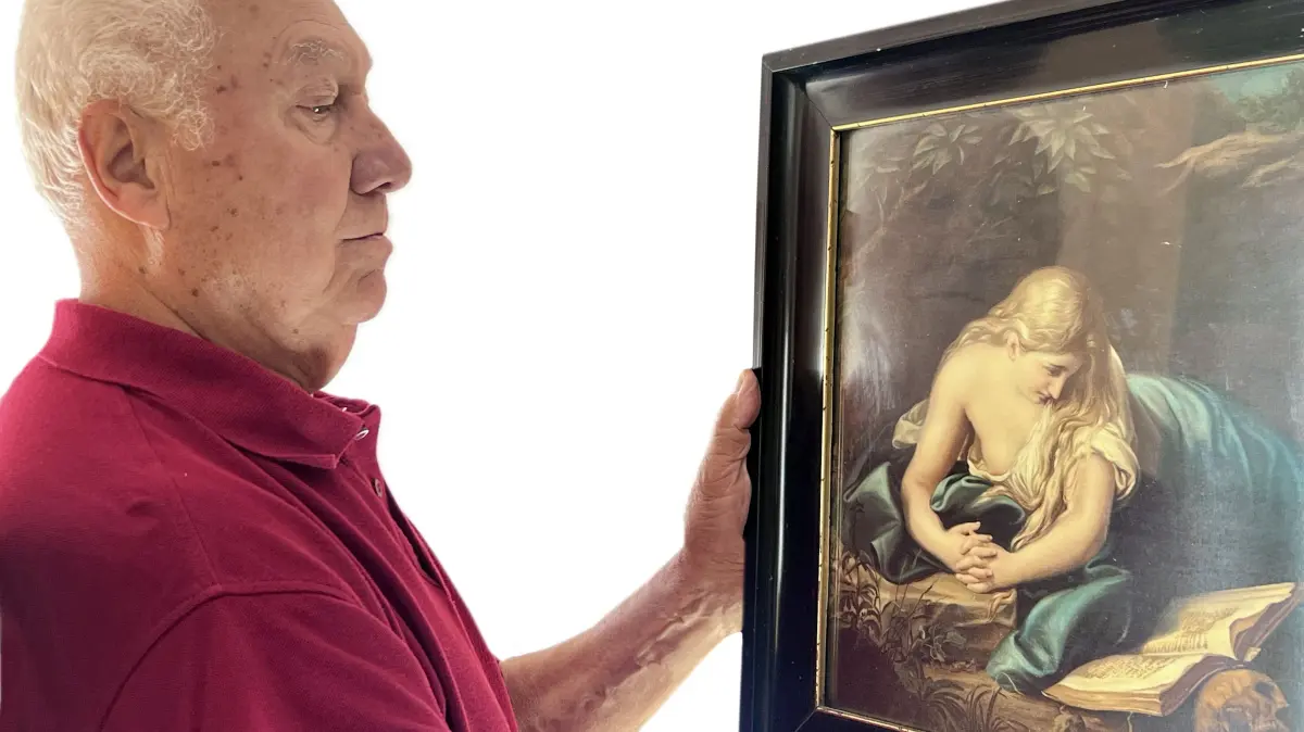 Roland Engerer und seine Magdalena