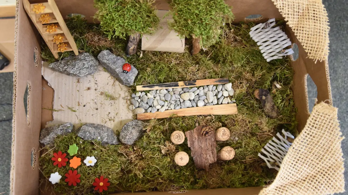 Noch wird geplant, aber das schon ziemlich realistisch: Statt der vielen asphaltierten Flächen soll es am Hechinger Gymnasium mehr Raum geben für die Natur.