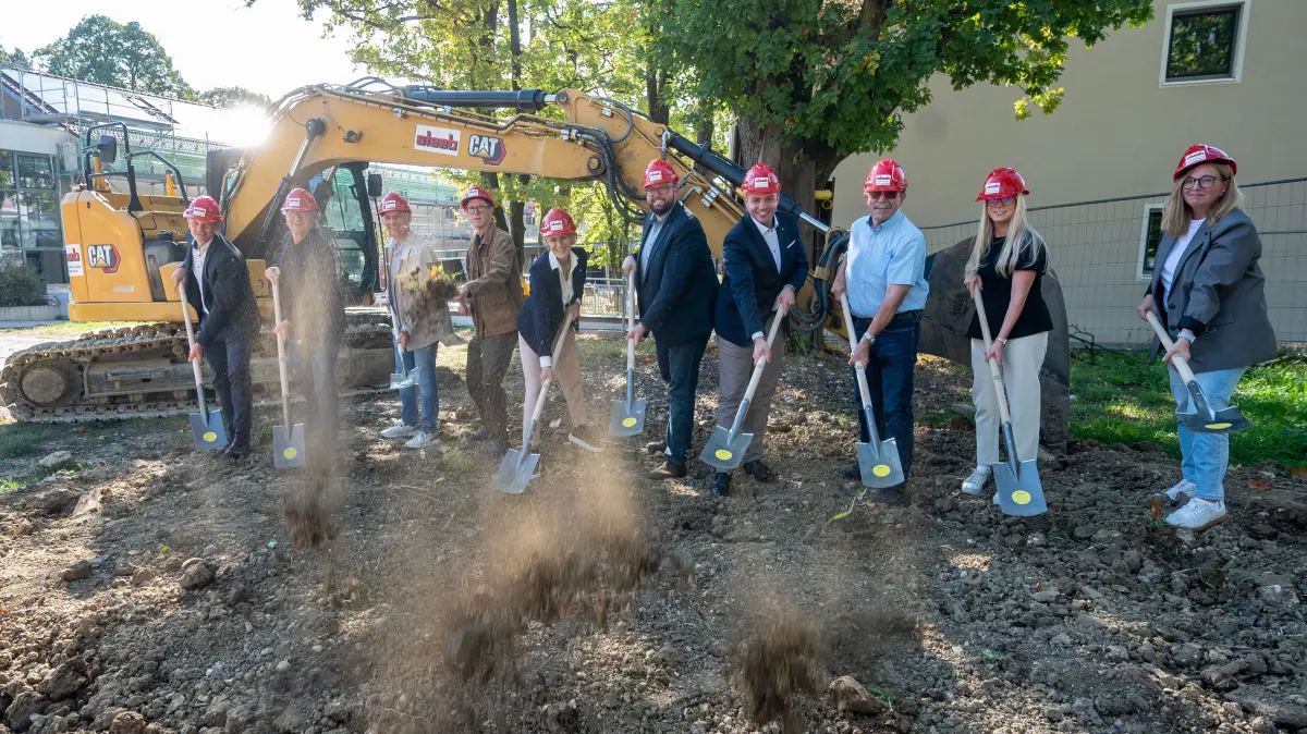 Göppingen: Spatenstich für den Neubau der Kita an der Albert-Schweitzer-Schule