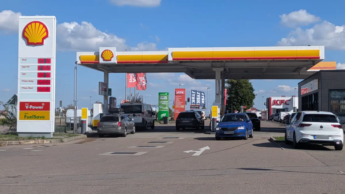 Shell-Tankstelle, Stuttgarter Straße, Schwäbisch Hall