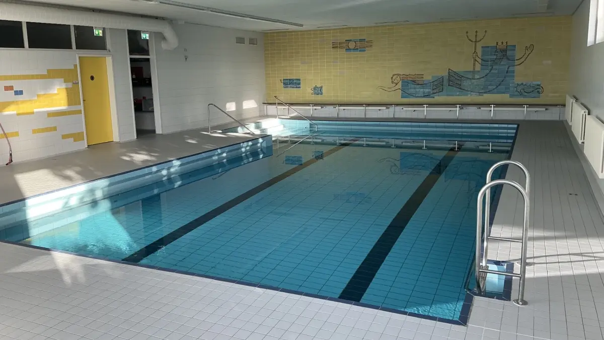 Das Lehrschwimmbecken in Empfingen.