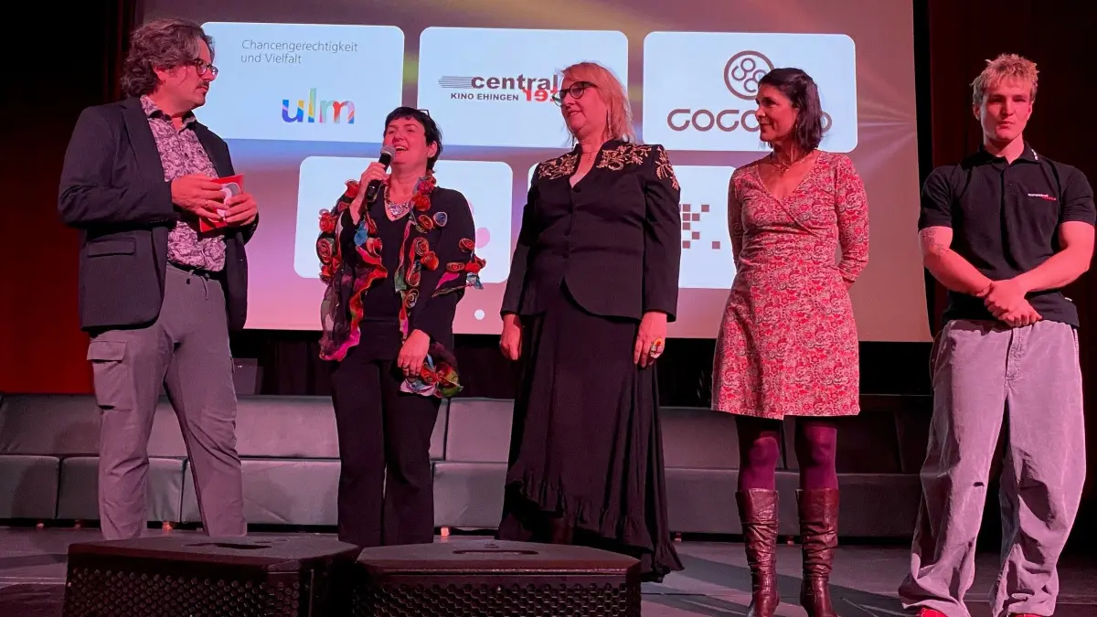 Die Organisatoren des ersten Internationalen Filmfestivals Ulm