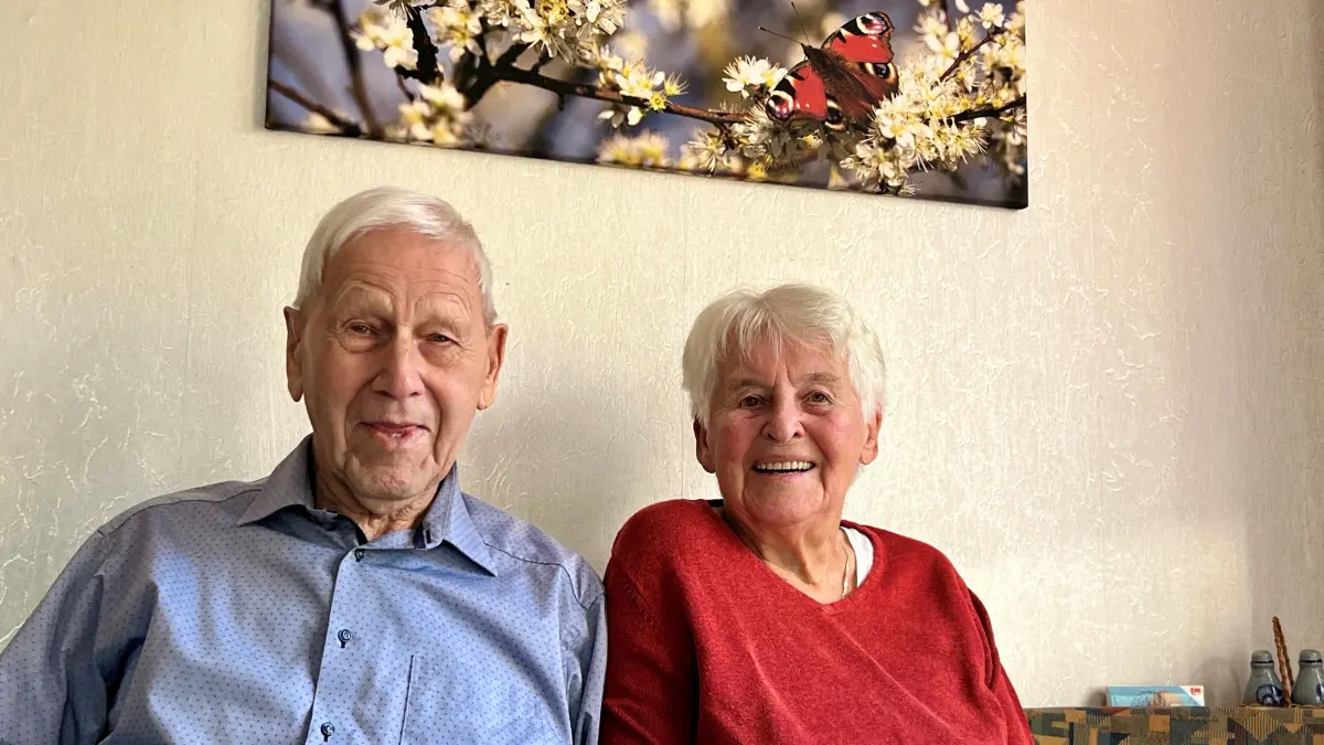 Das Ehepaar Daurer in Crailsheim Altenmünster feiert Gnadenhochzeit