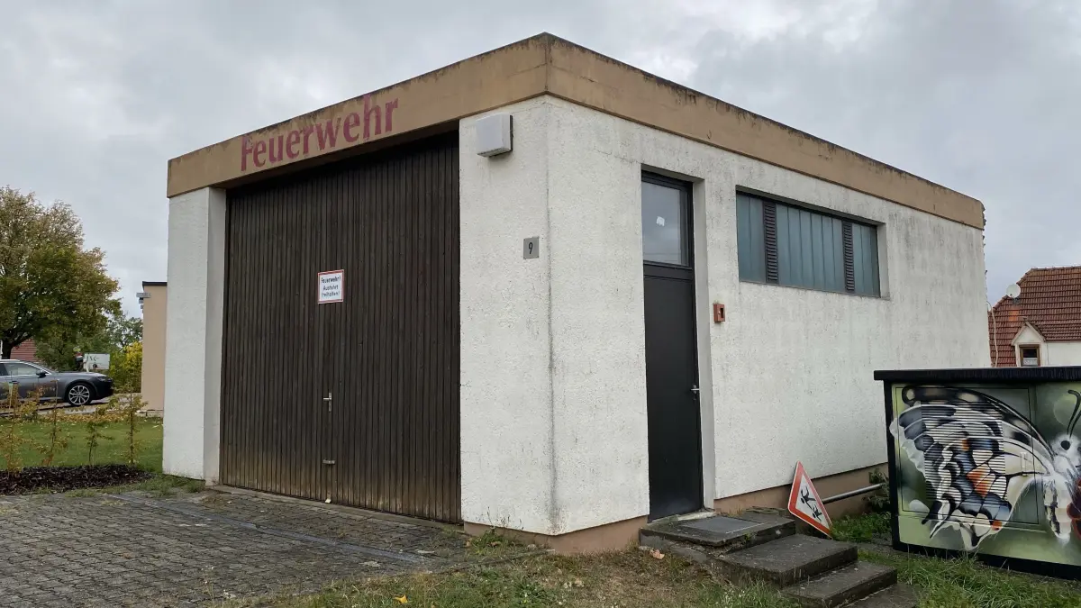Feuerwehr Weilersteußlingen ehemalige Feuerwehrgarage
