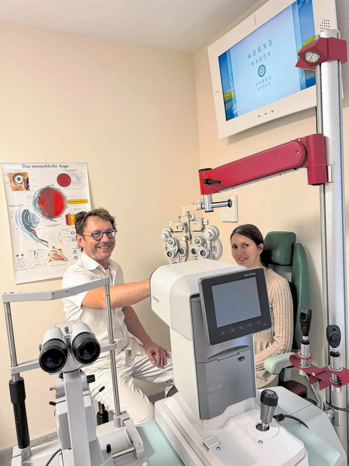 Bei Optik Gut werden modernste Sehtests eingesetzt. Foto: Optik Gut