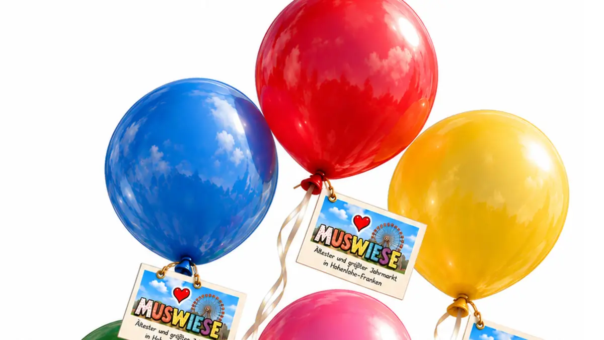 Immer sonntags von 11 bis 16 Uhr starten auf der Muswiese die Luftballons.