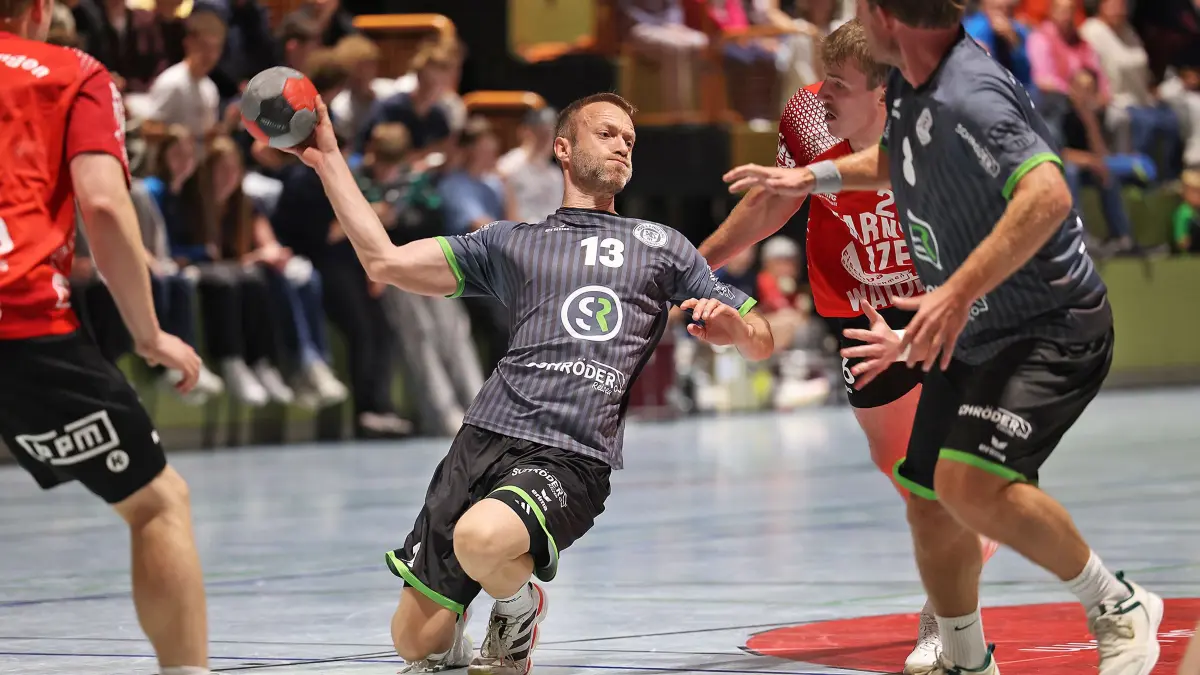 Handball Oberliga HSG Langenau - Elchingen im Pfleghof Langenau