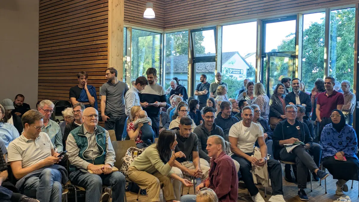 Rund 150 Interessierte kamen zur Auftaktveranstaltung vergangene Woche ins Pfrondorfer Musikzentrum.
