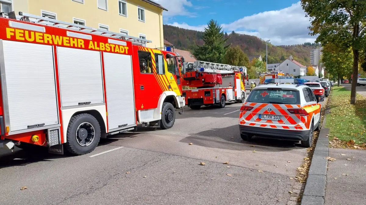 Küchenbrand Sigmaringer Straße Ebingen