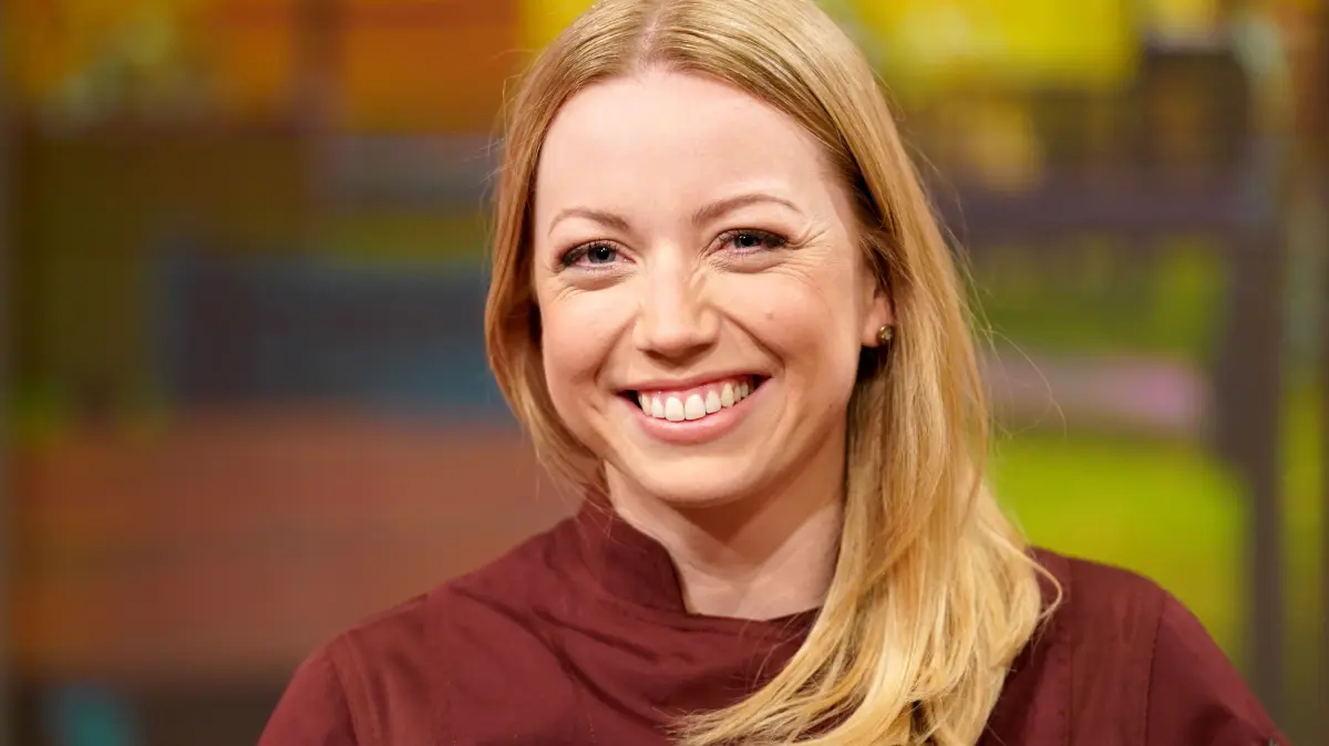 Fernsehköchin Zora Klipp moderiert unter anderem Die Küchenschlacht im ZDF.