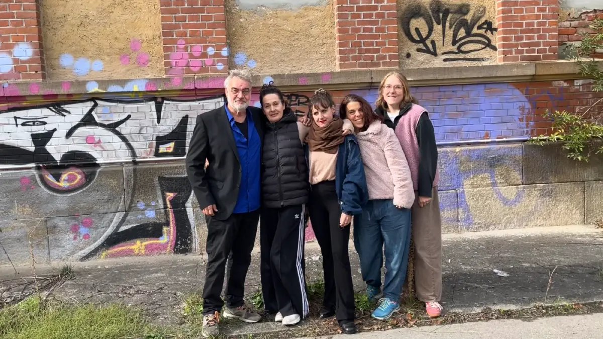 Die PACT-Delegation, von links: Michael Miensopust, Olatz Arabaoalza, Noemi Fuli, Teresa Mayer und Jessica Plautz.